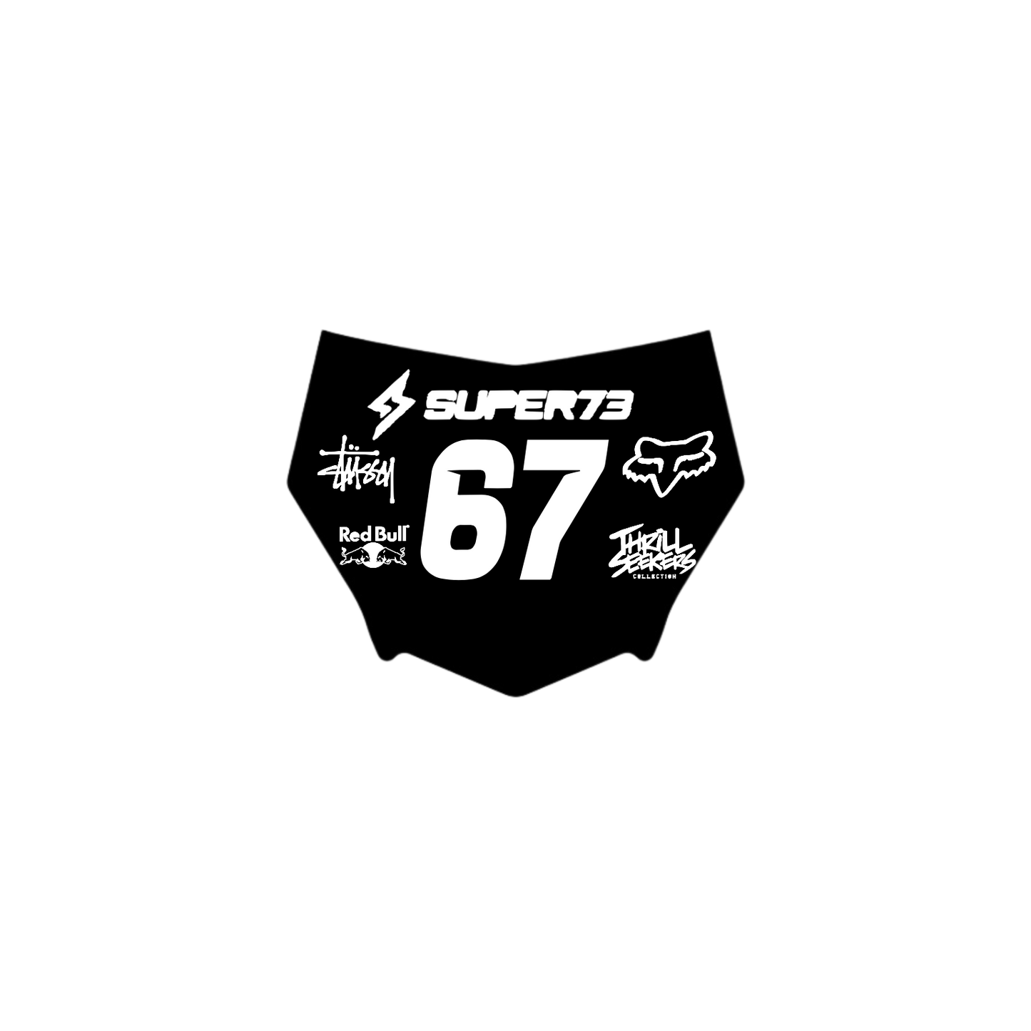Motocutz Plate Decal