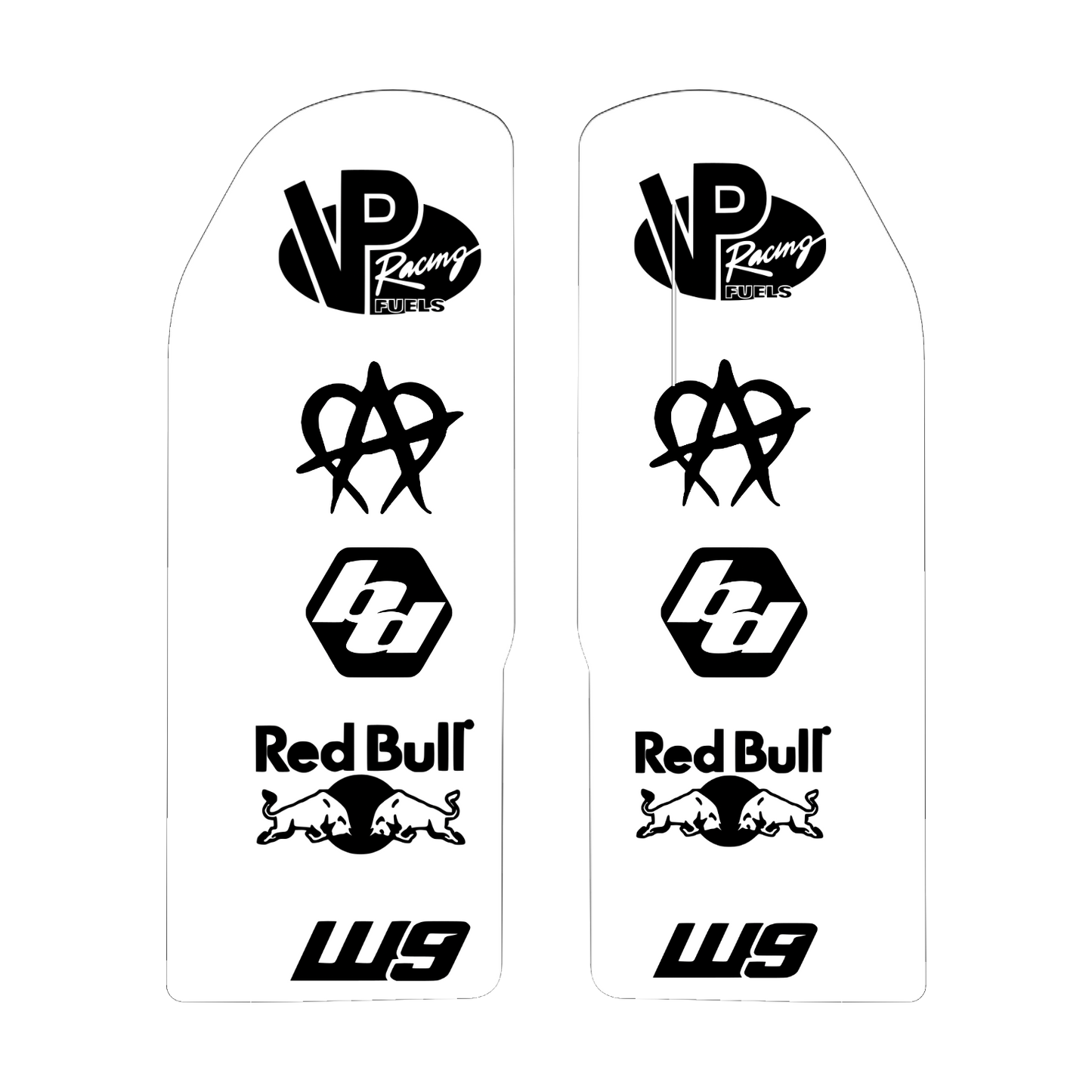 RTR Fork Guard Decal