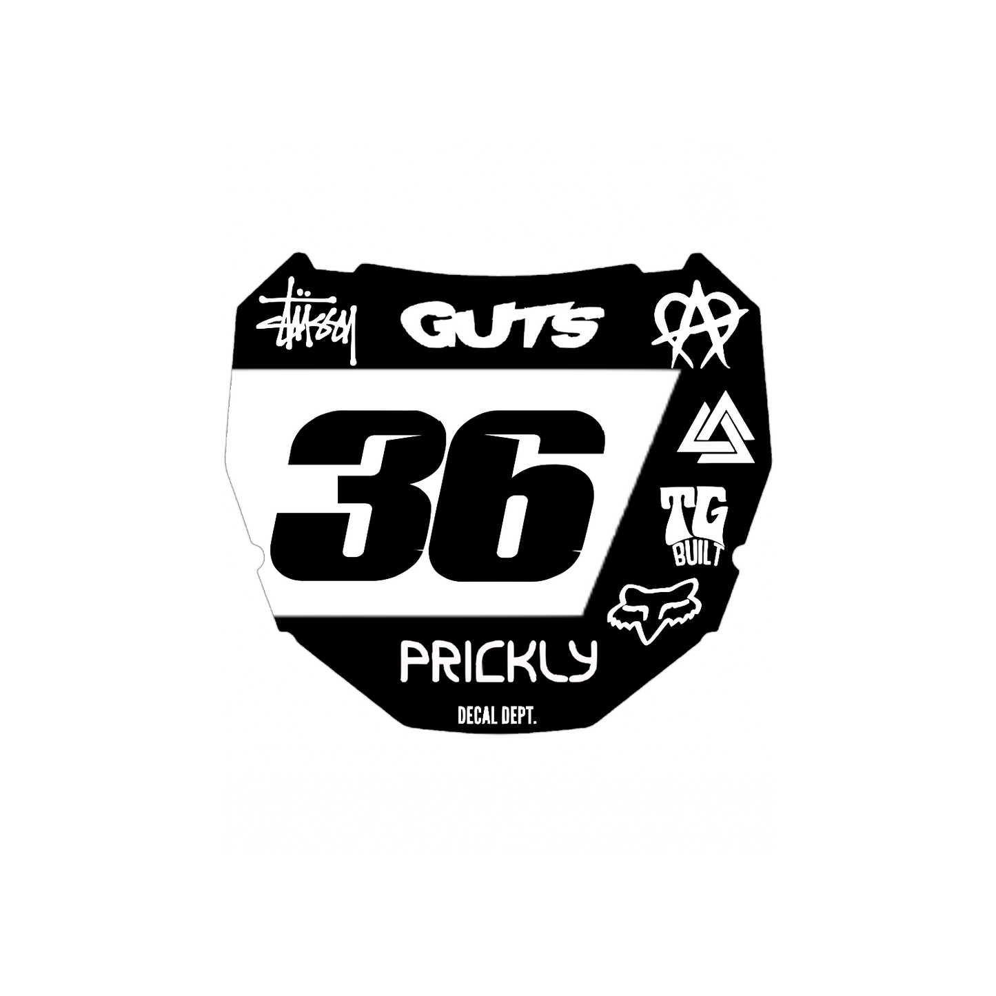 ODI Plate Decal