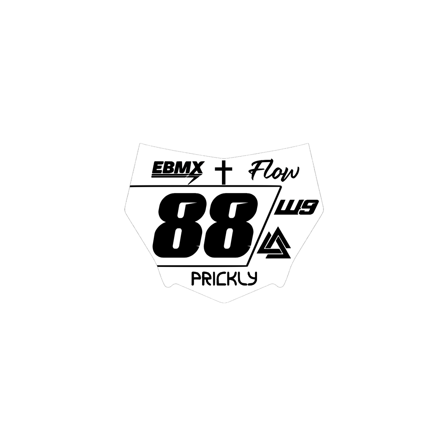 Motocutz Plate Decal