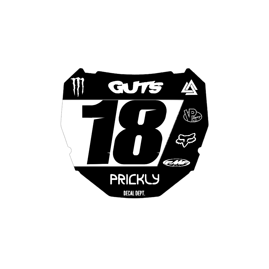 ODI Plate Decal