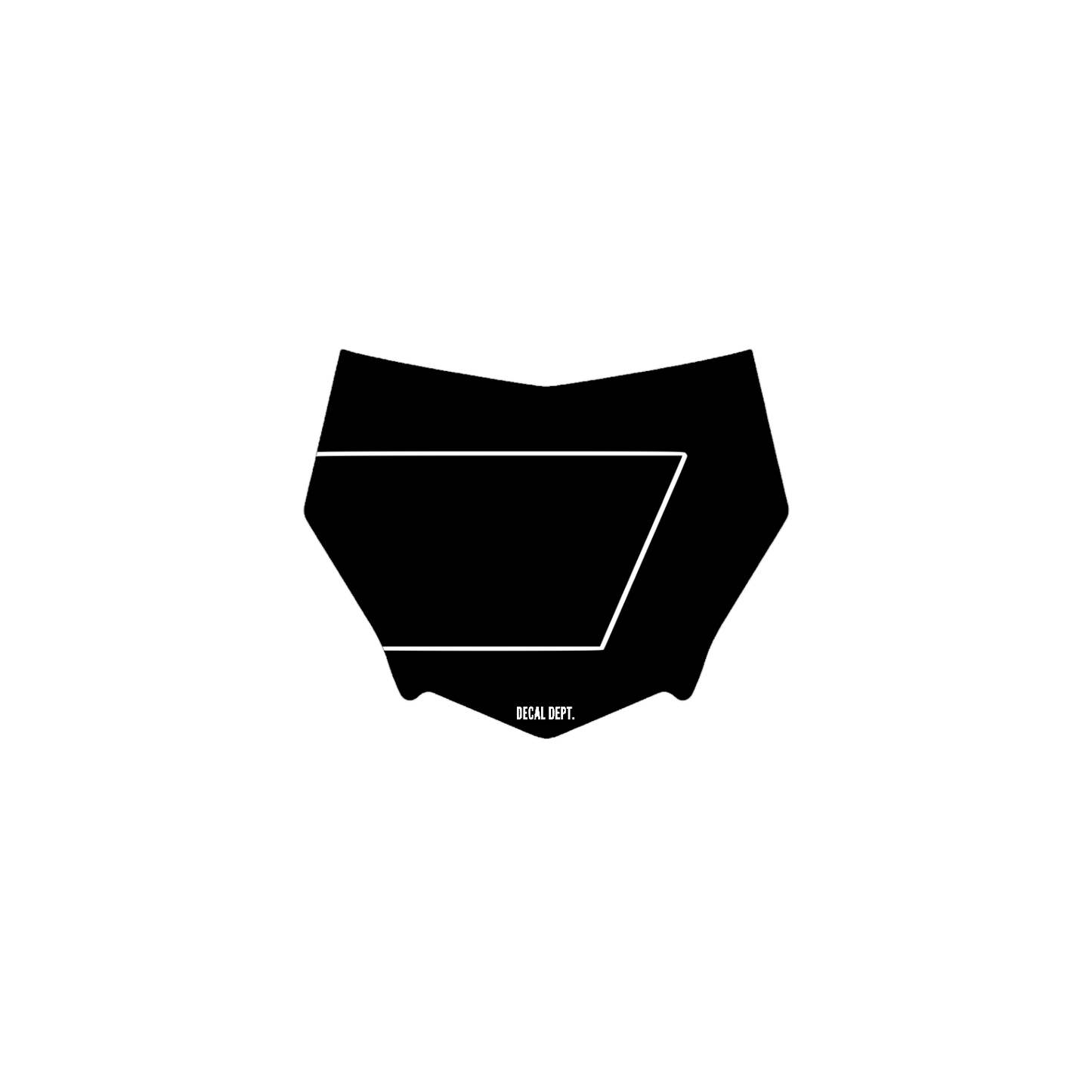 Motocutz Plate Decal