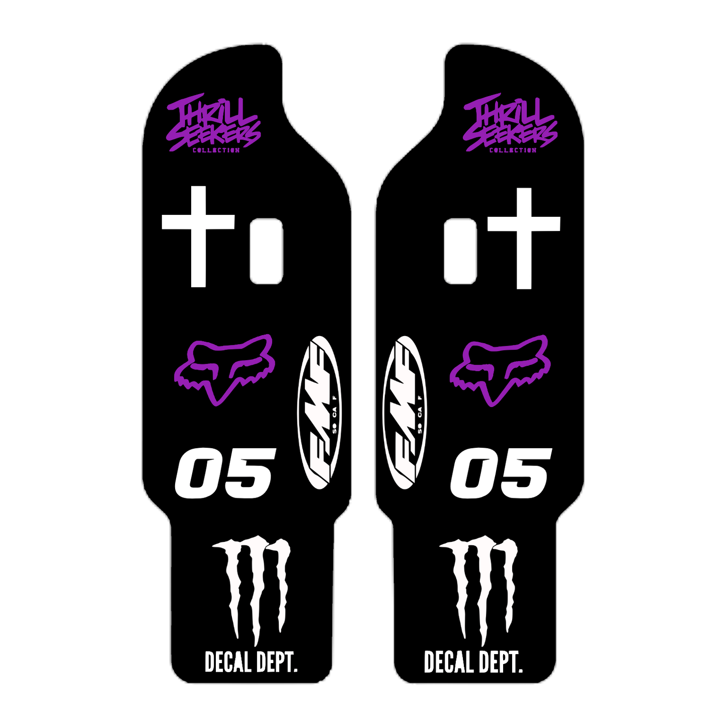 DNM Fork Guard Decal