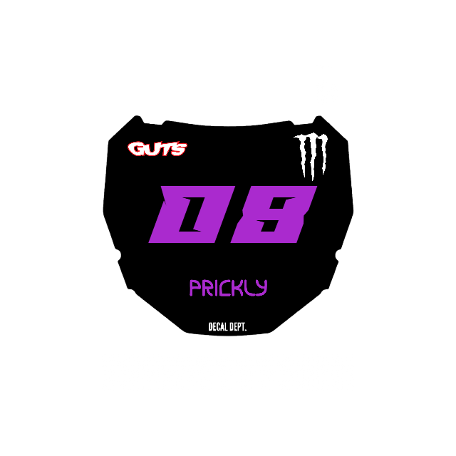 ODI Plate Decal