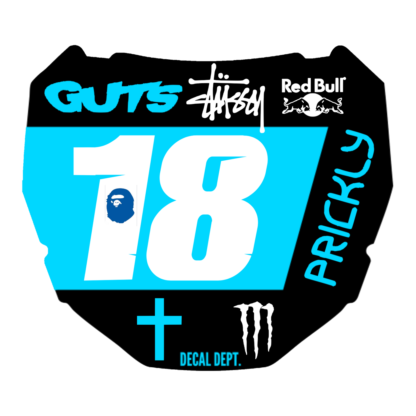 ODI Plate Decal