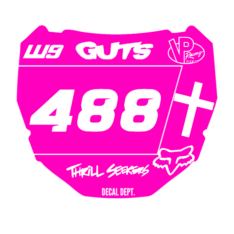 ODI Plate Decal