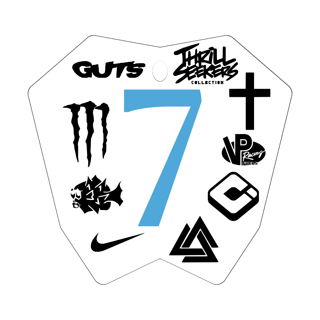 RTR Plate Decal