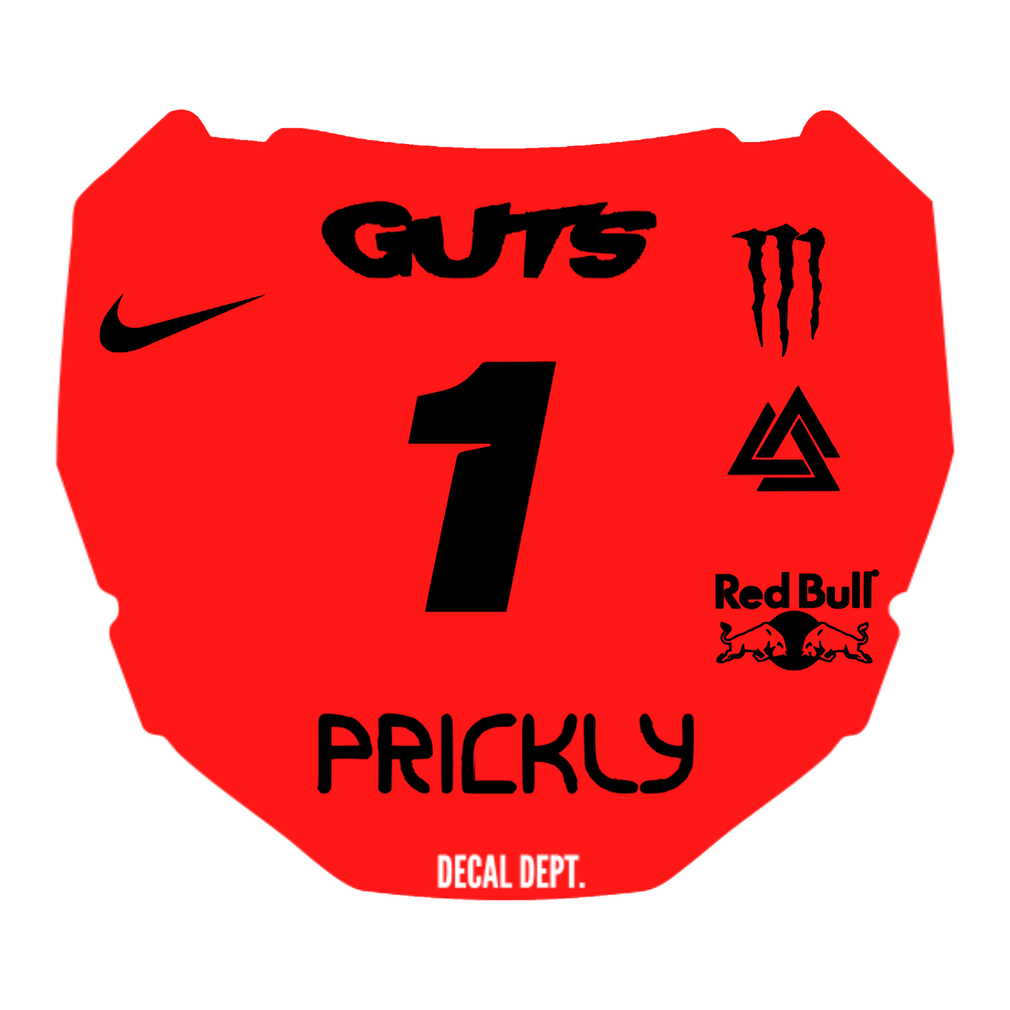 ODI Plate Decal