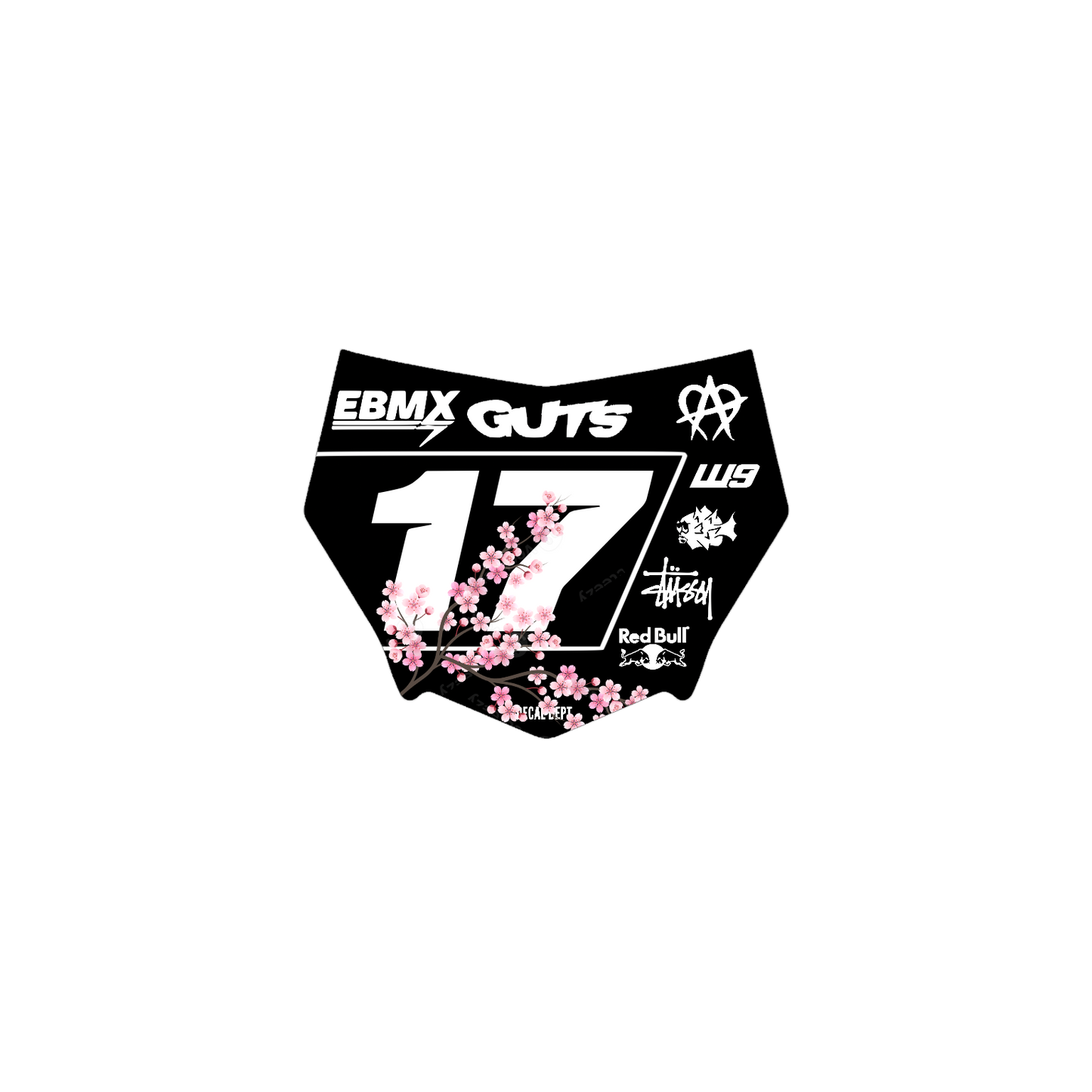 Motocutz Plate Decal