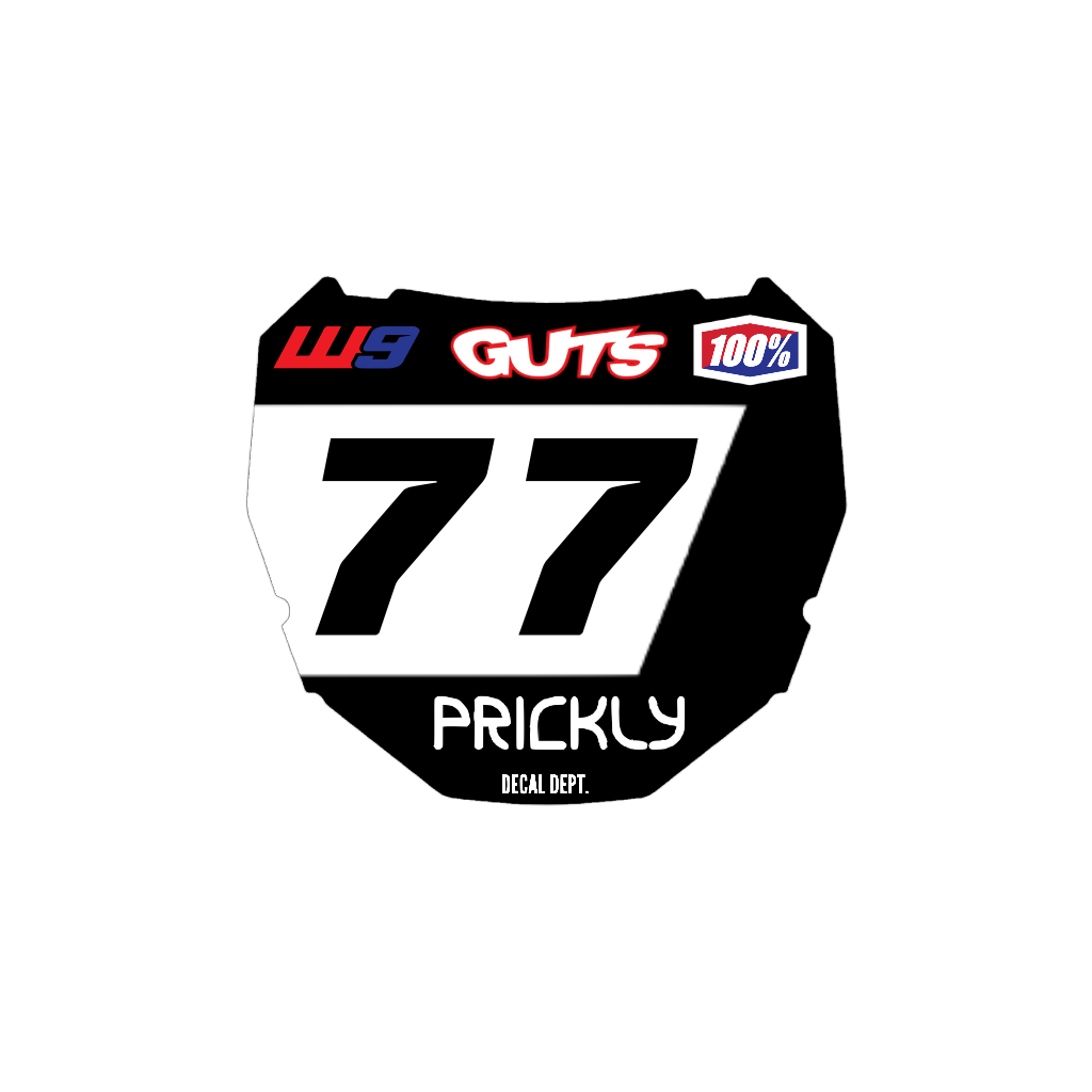 ODI Plate Decal