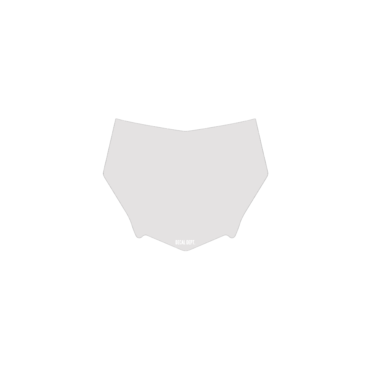 Motocutz Plate Decal