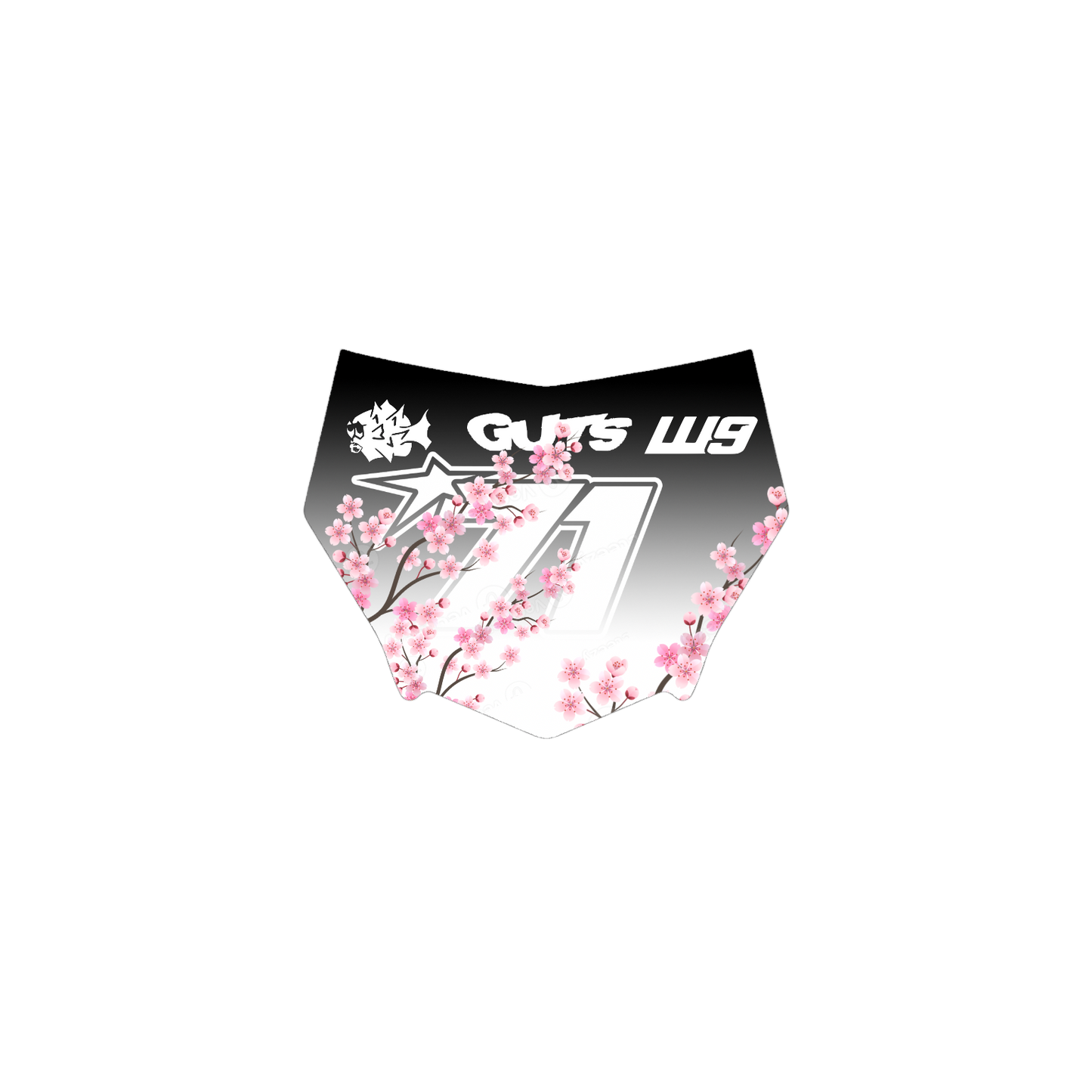 Motocutz Plate Decal