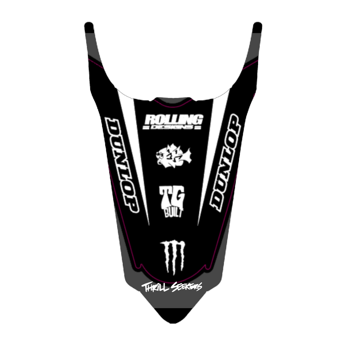 Long Surron Rear Fender Decal