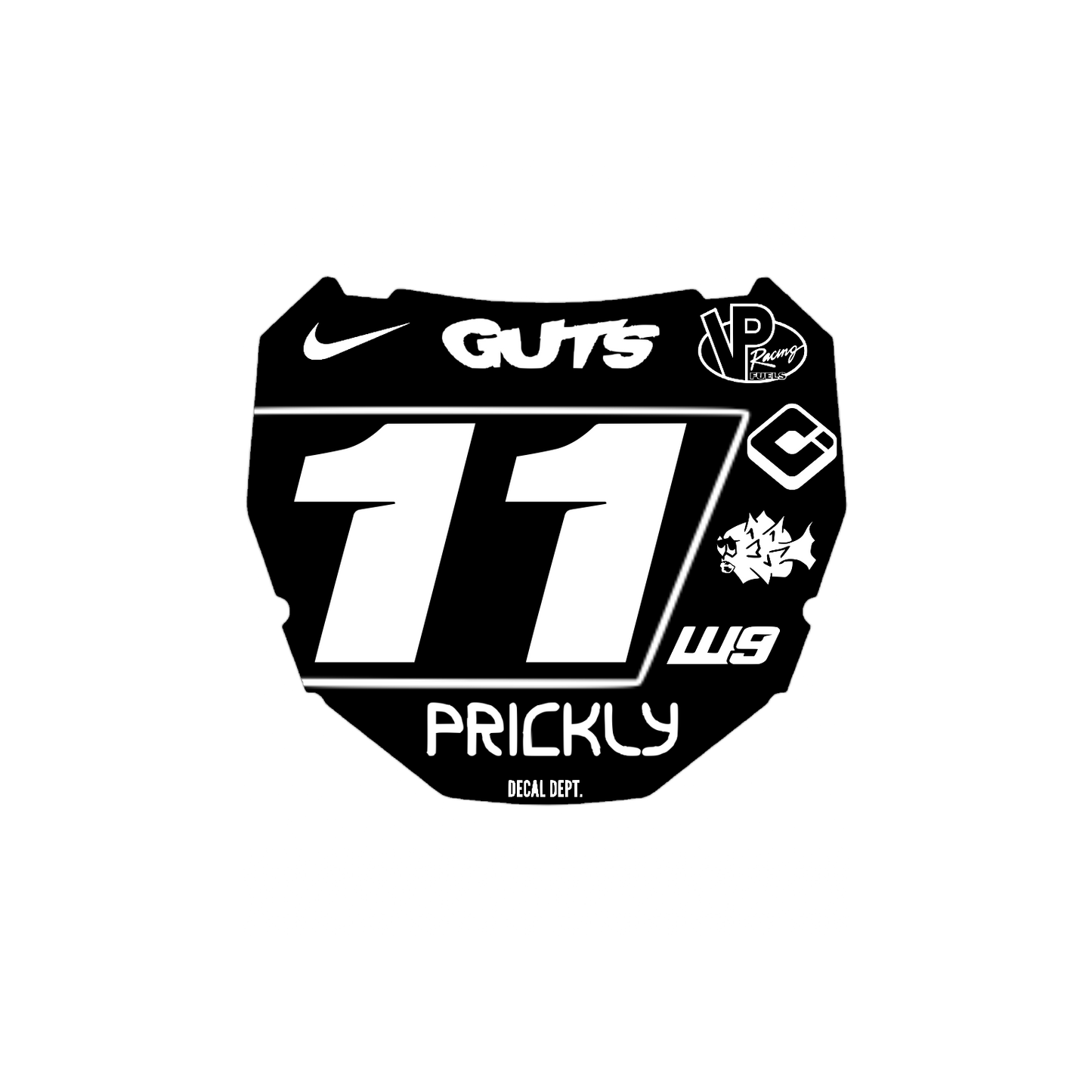 ODI Plate Decal