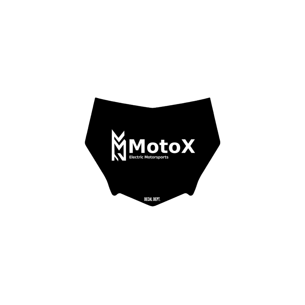 Motocutz Plate Decal