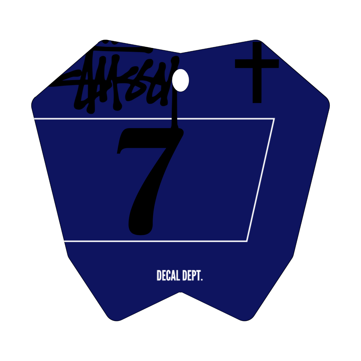 RTR Plate Decal