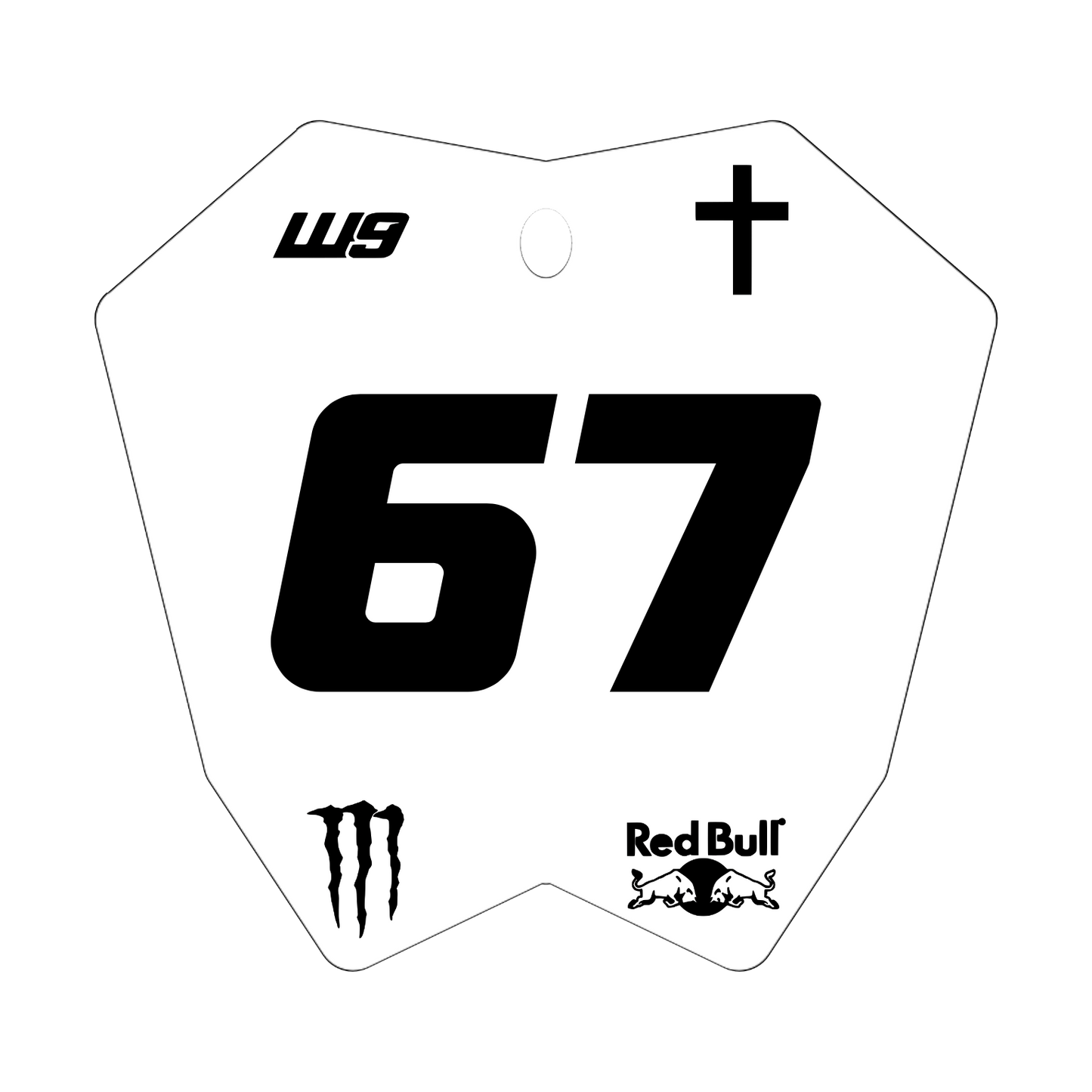 RTR Plate Decal