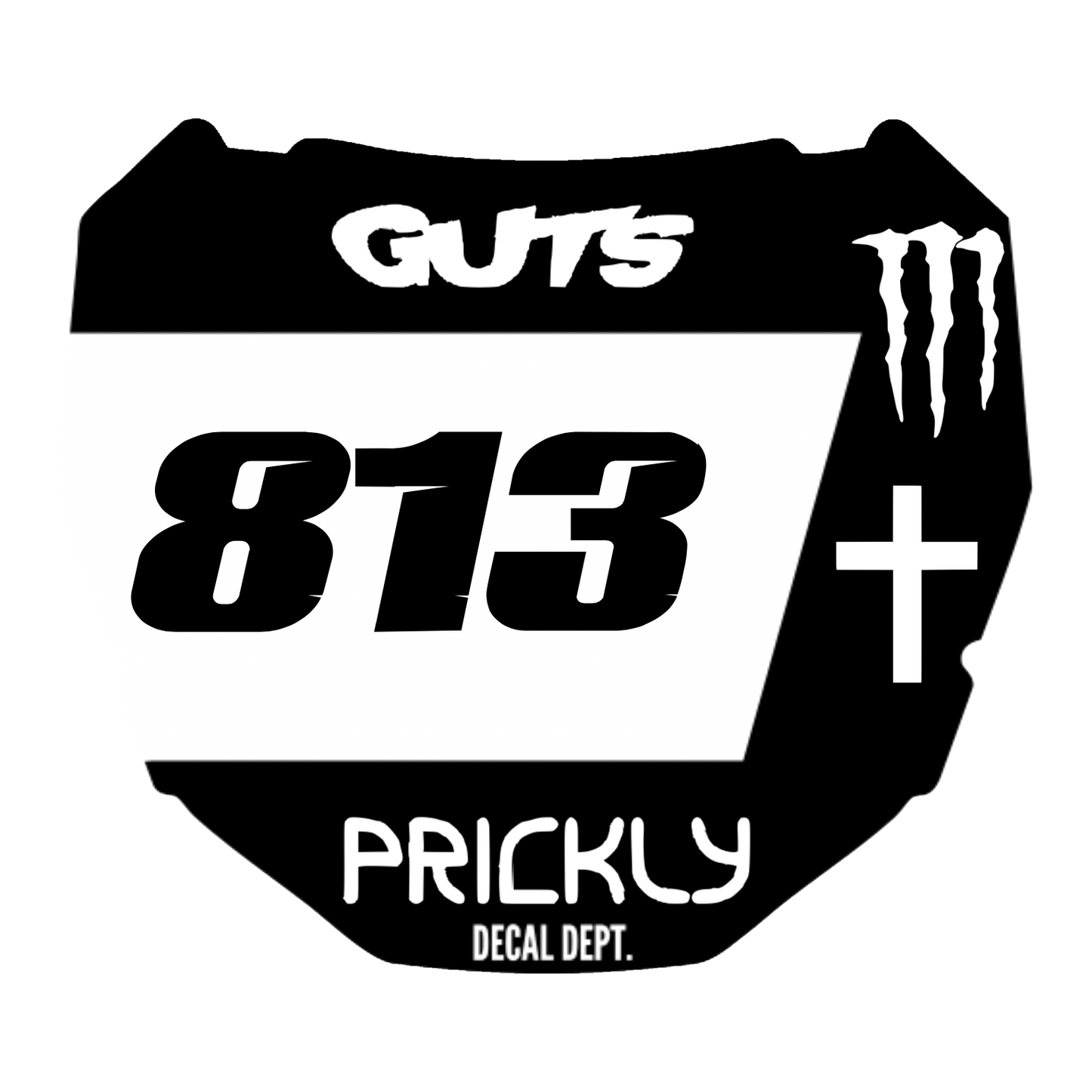 ODI Plate Decal