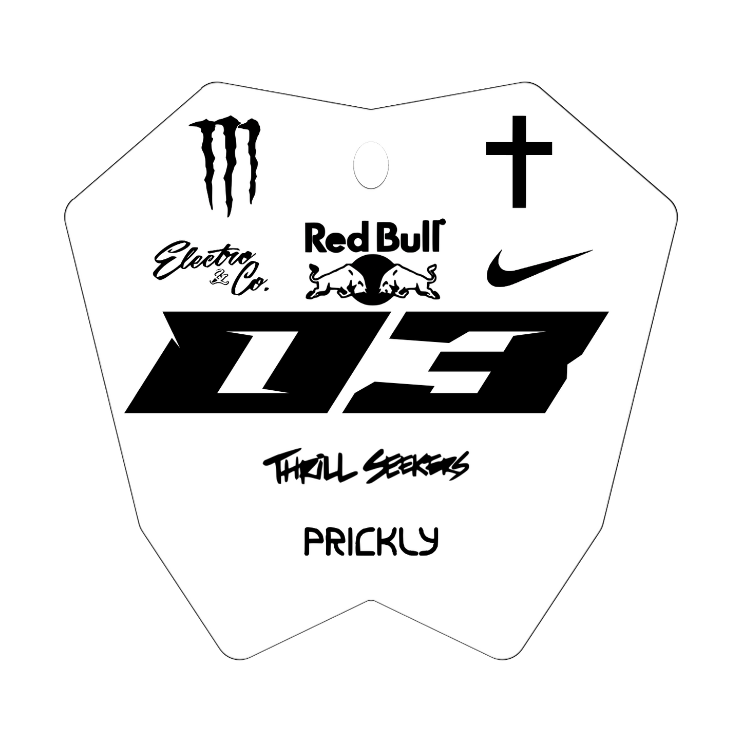 RTR Plate Decal