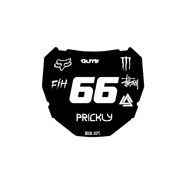 ODI Plate Decal
