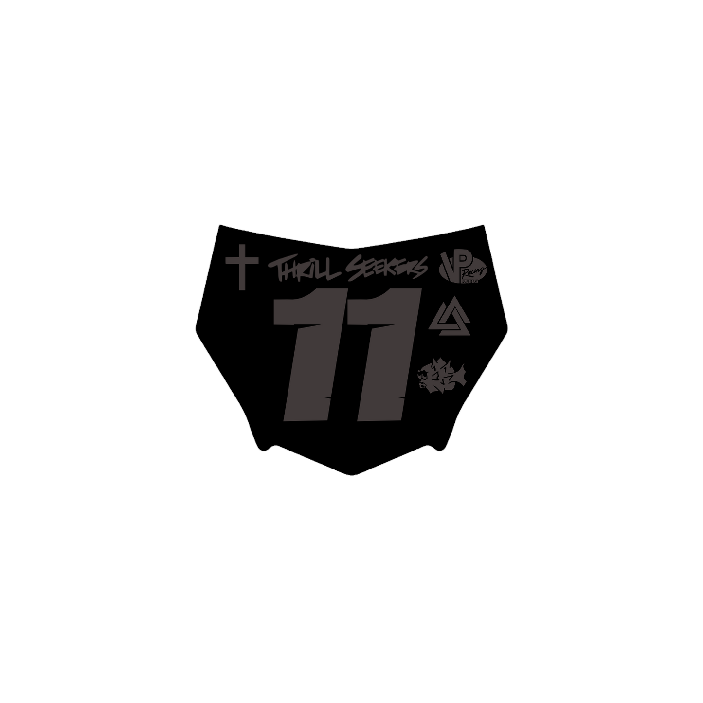 Motocutz Plate Decal