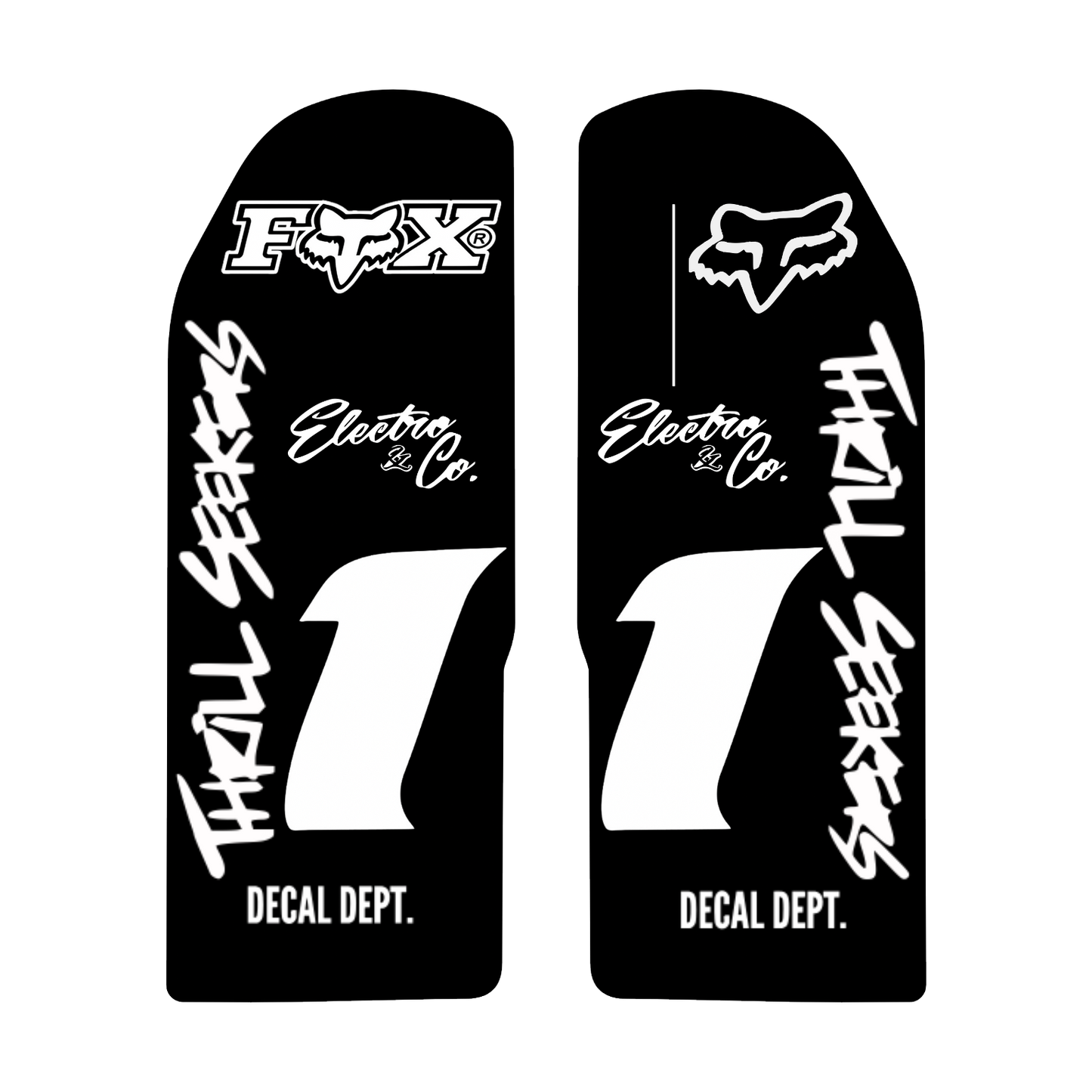 RTR Fork Guard Decal