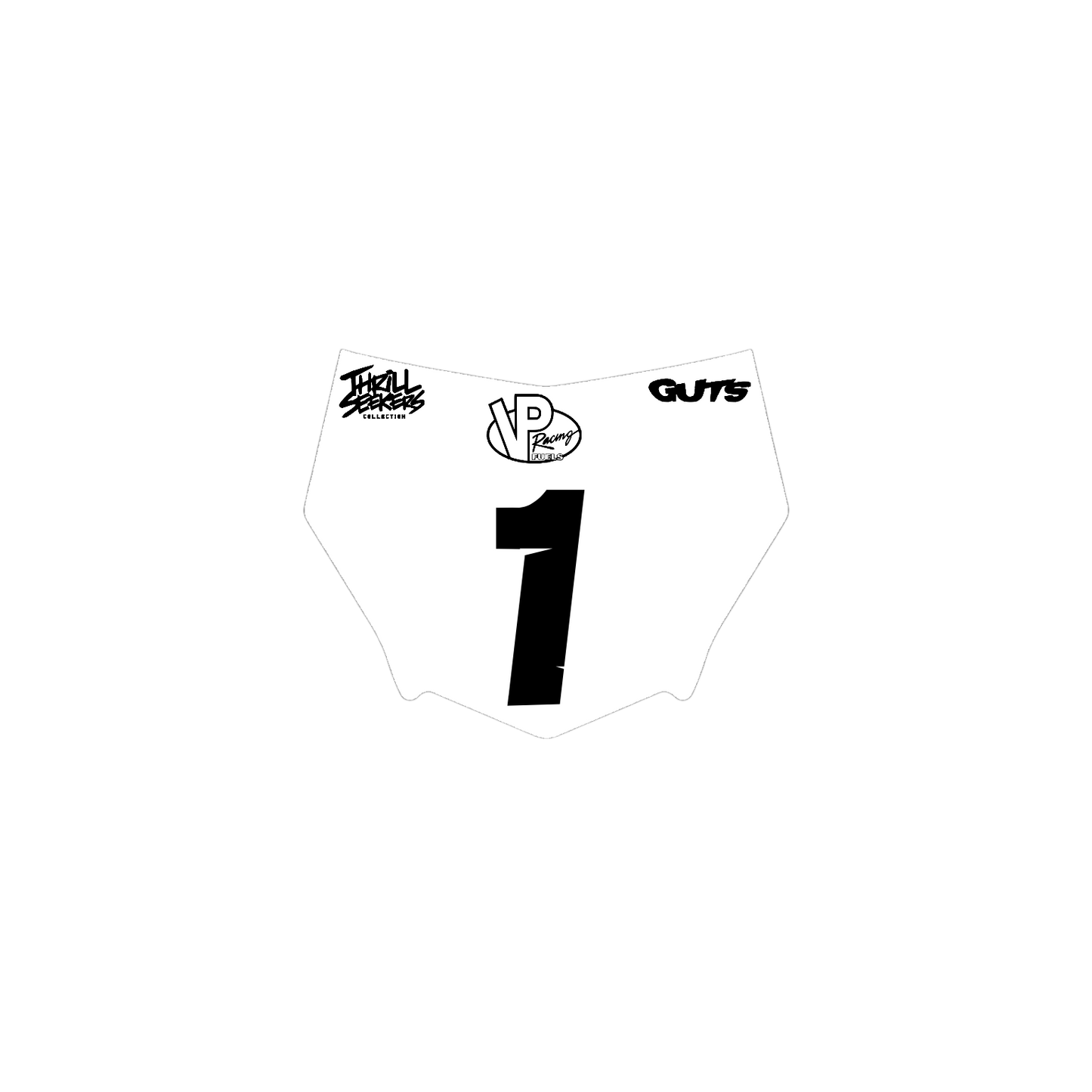 Motocutz Plate Decal