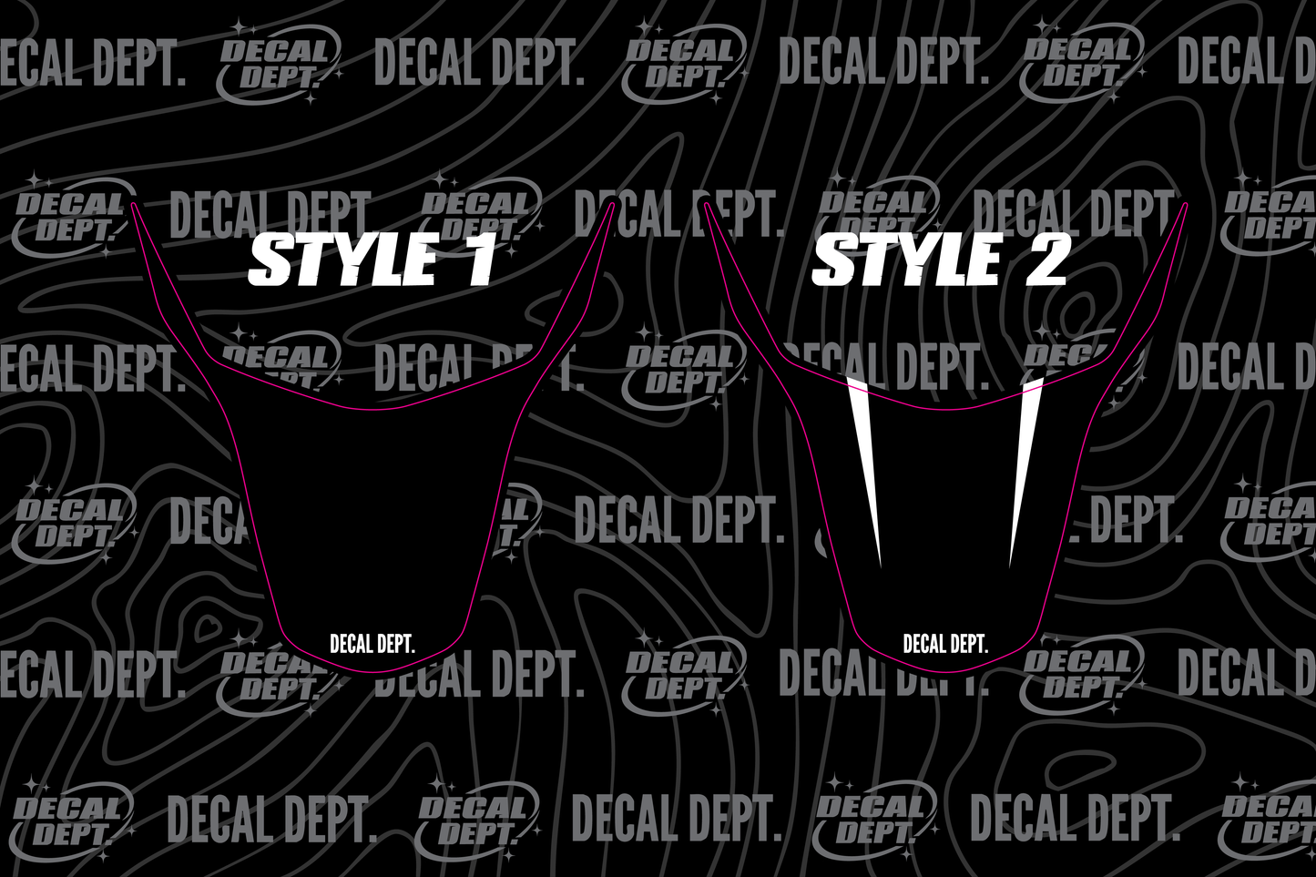 Custom Surron Rear Fender Decal