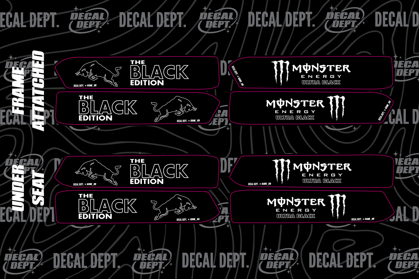 Energy Edition Macfox Battery Decals