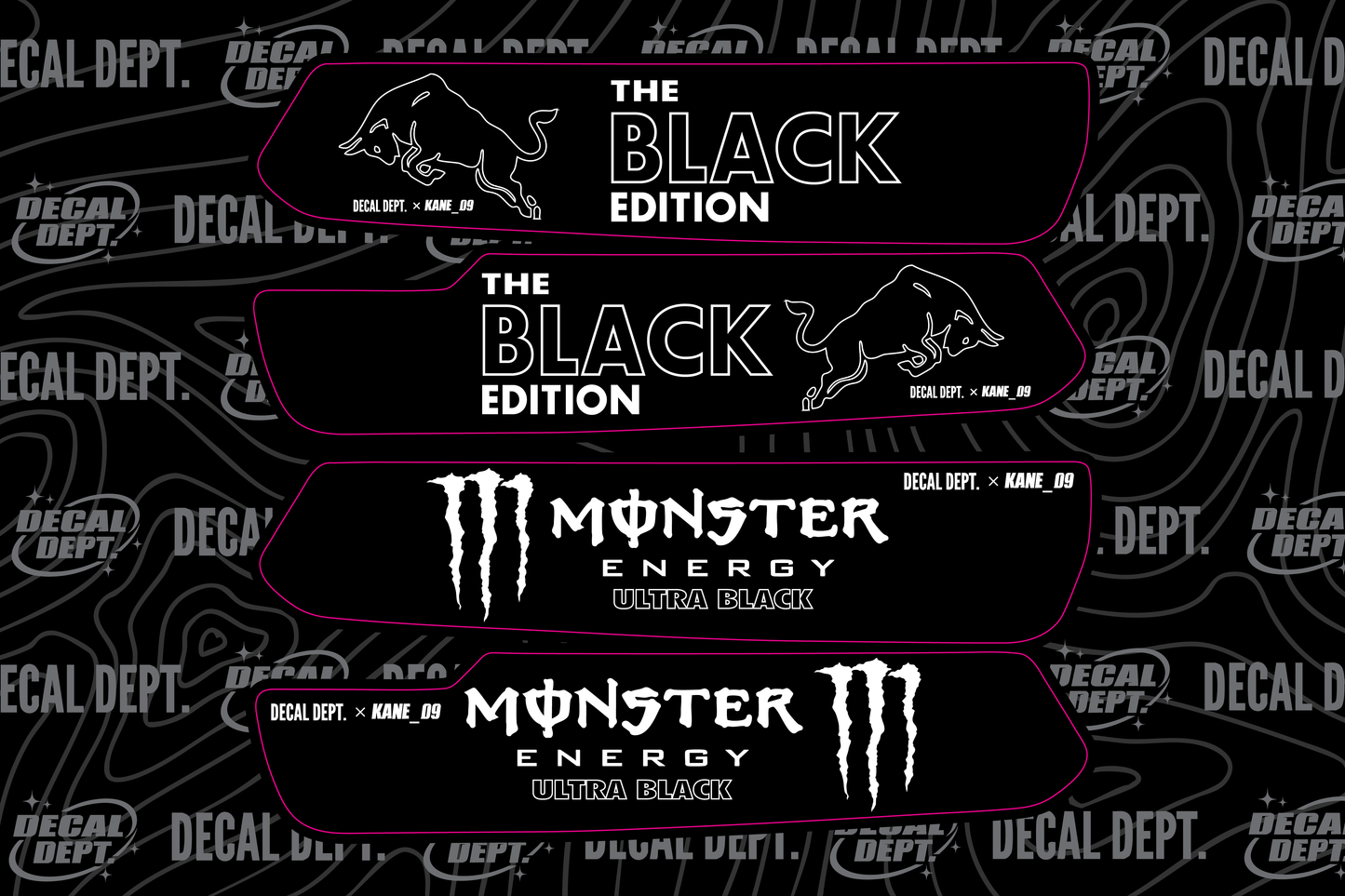 Energy Edition Super73 Z Series Battery Decals (Old Battery)