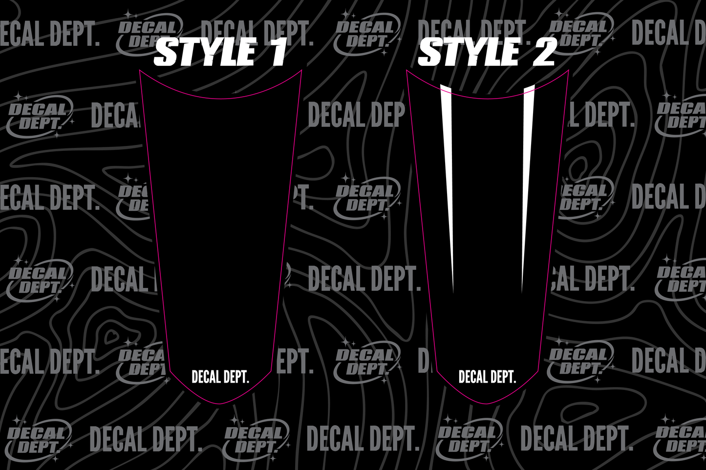 Custom Soleil Supplies Rear Fender Decal