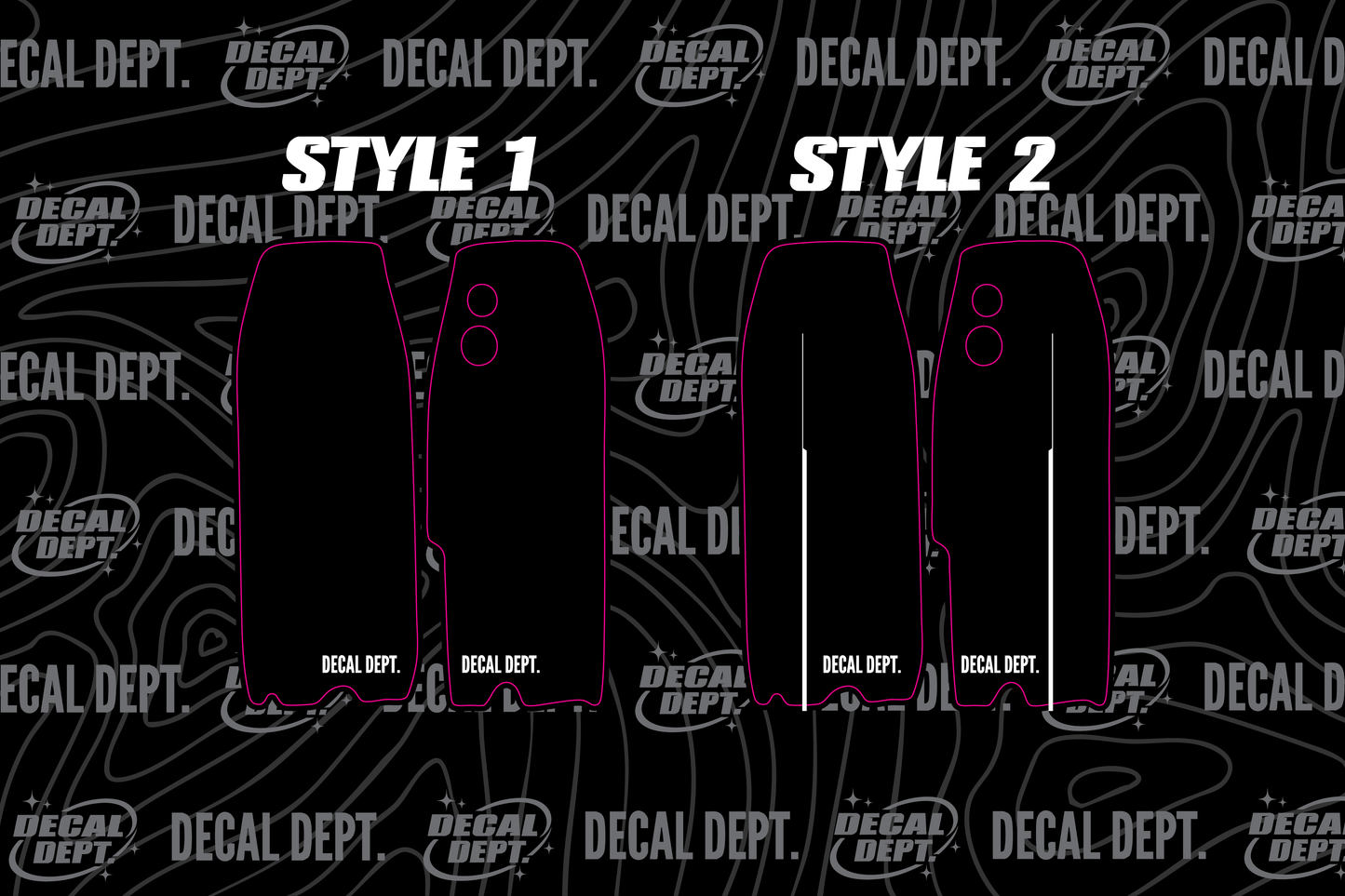 Custom Tuttio Fork Guard Decal