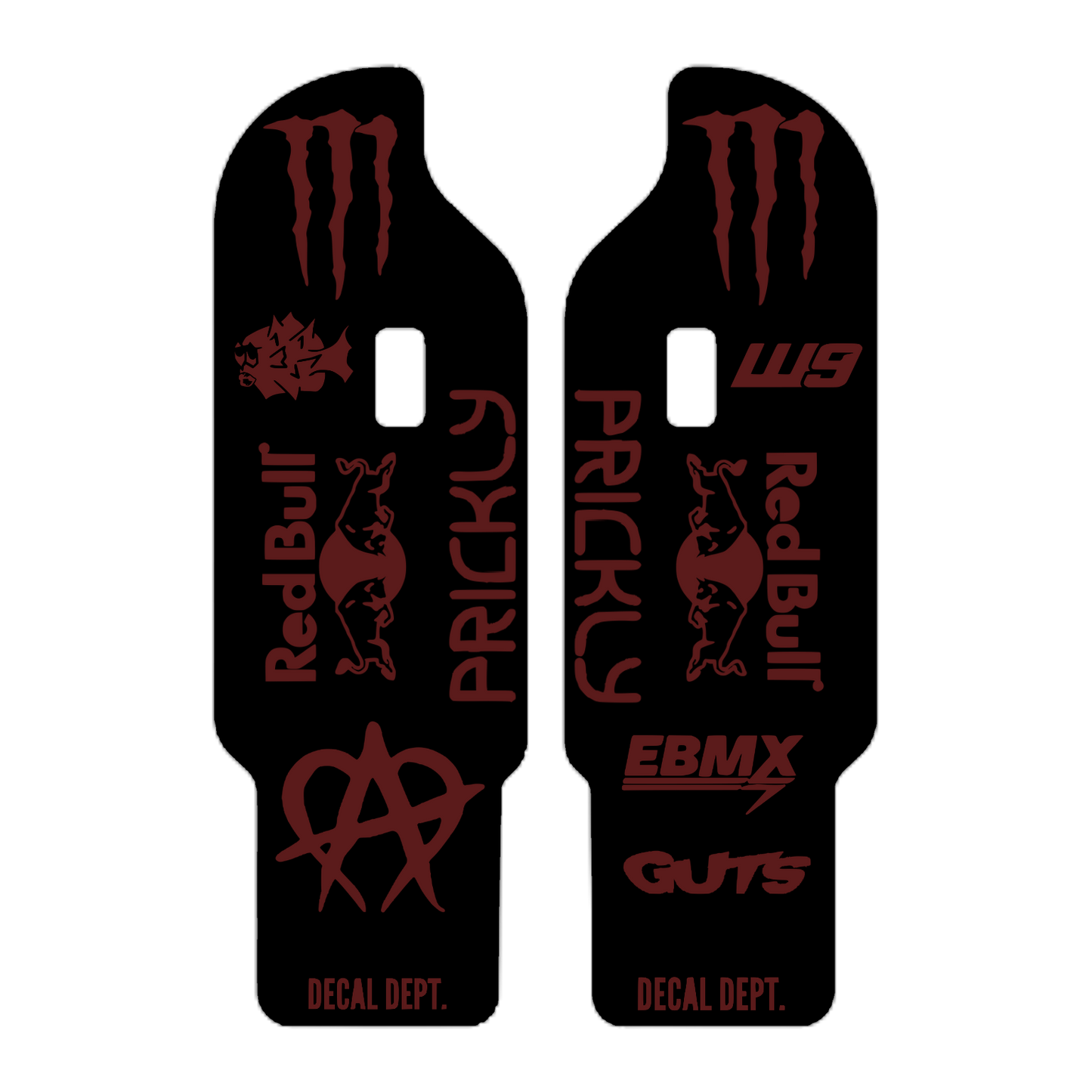 DNM Fork Guard Decal