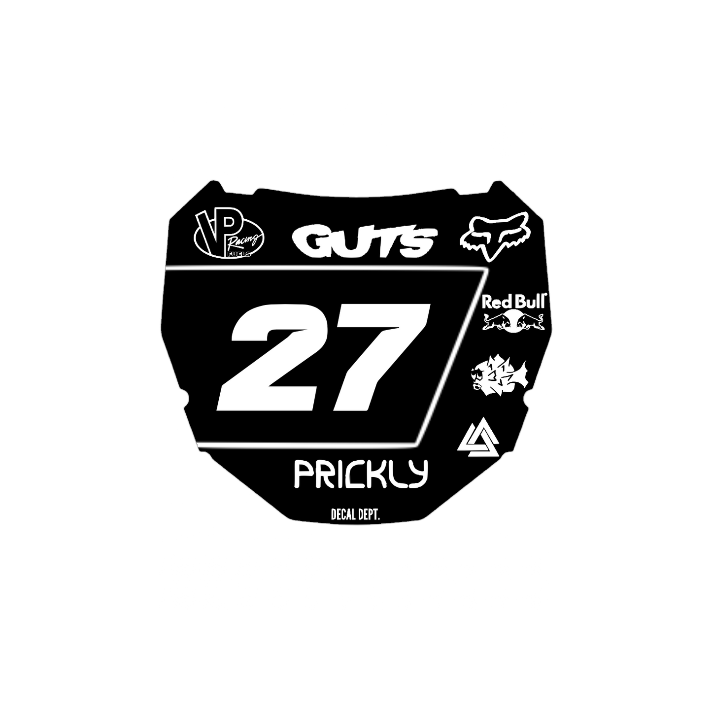 ODI Plate Decal