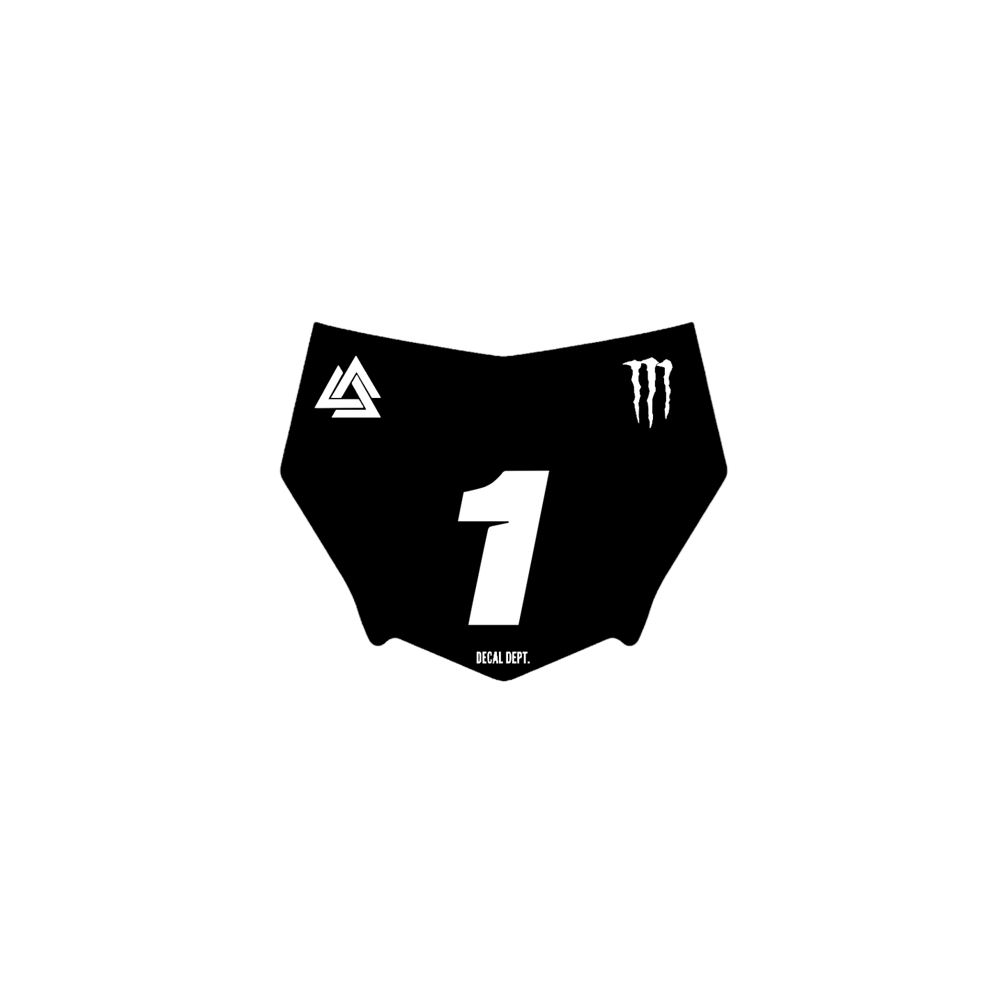 Motocutz Plate Decal