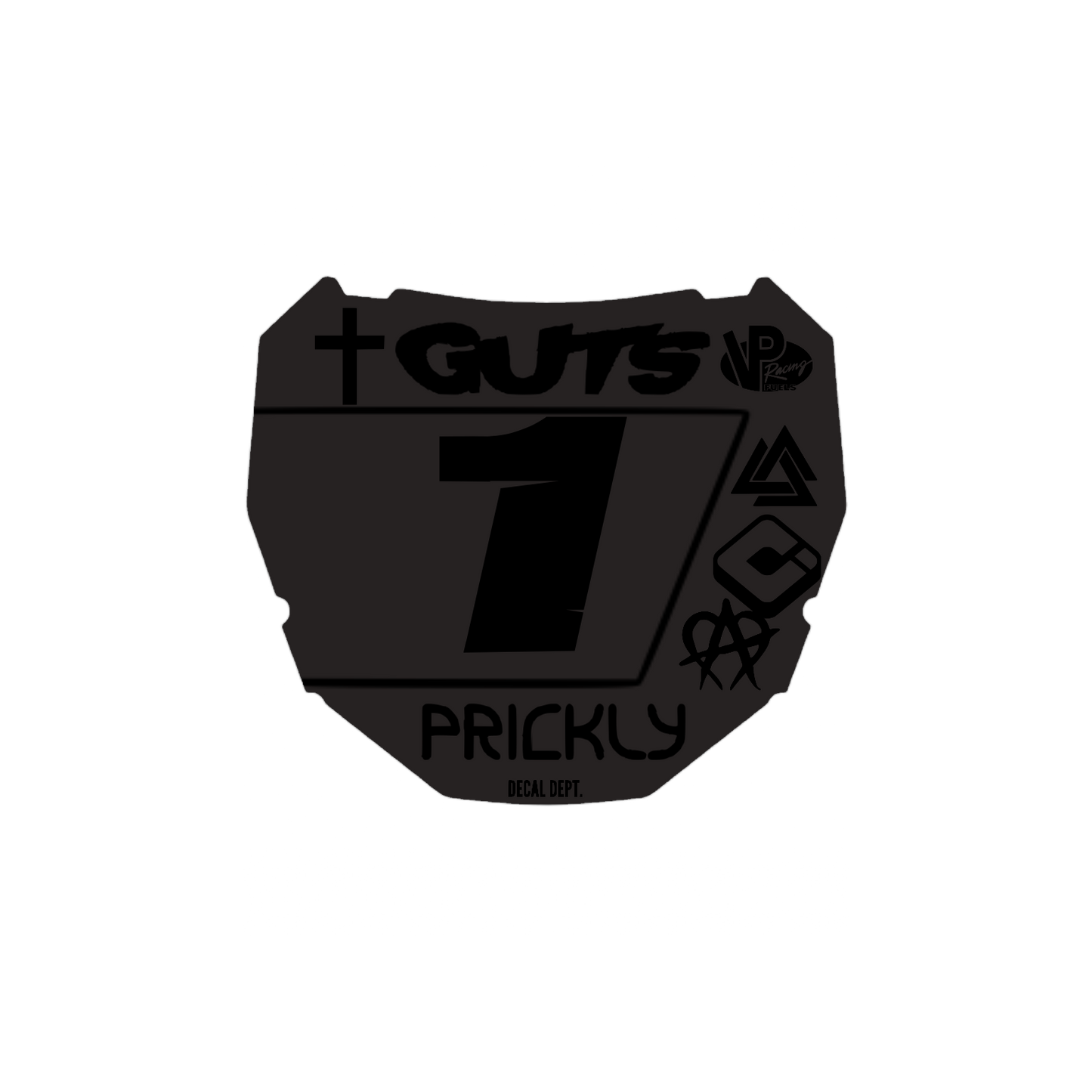 ODI Plate Decal