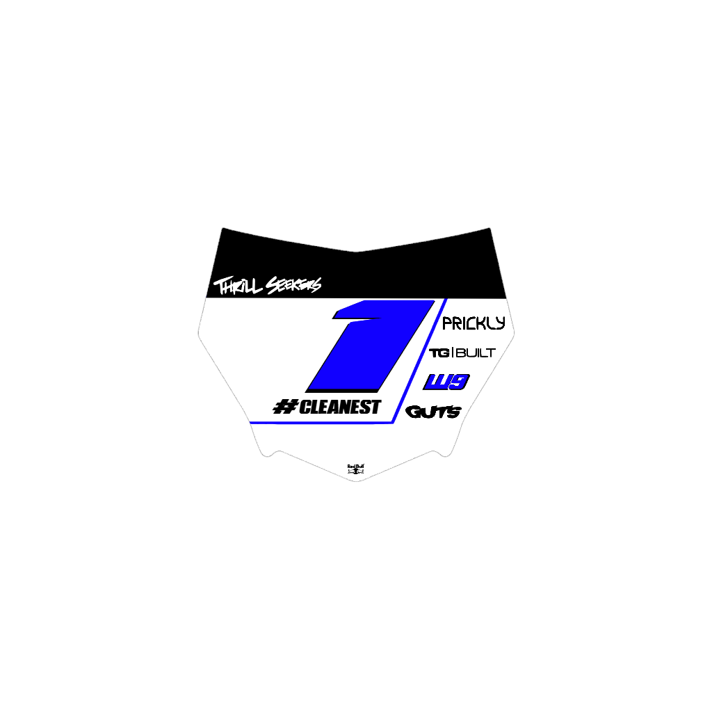 Motocutz Plate Decal