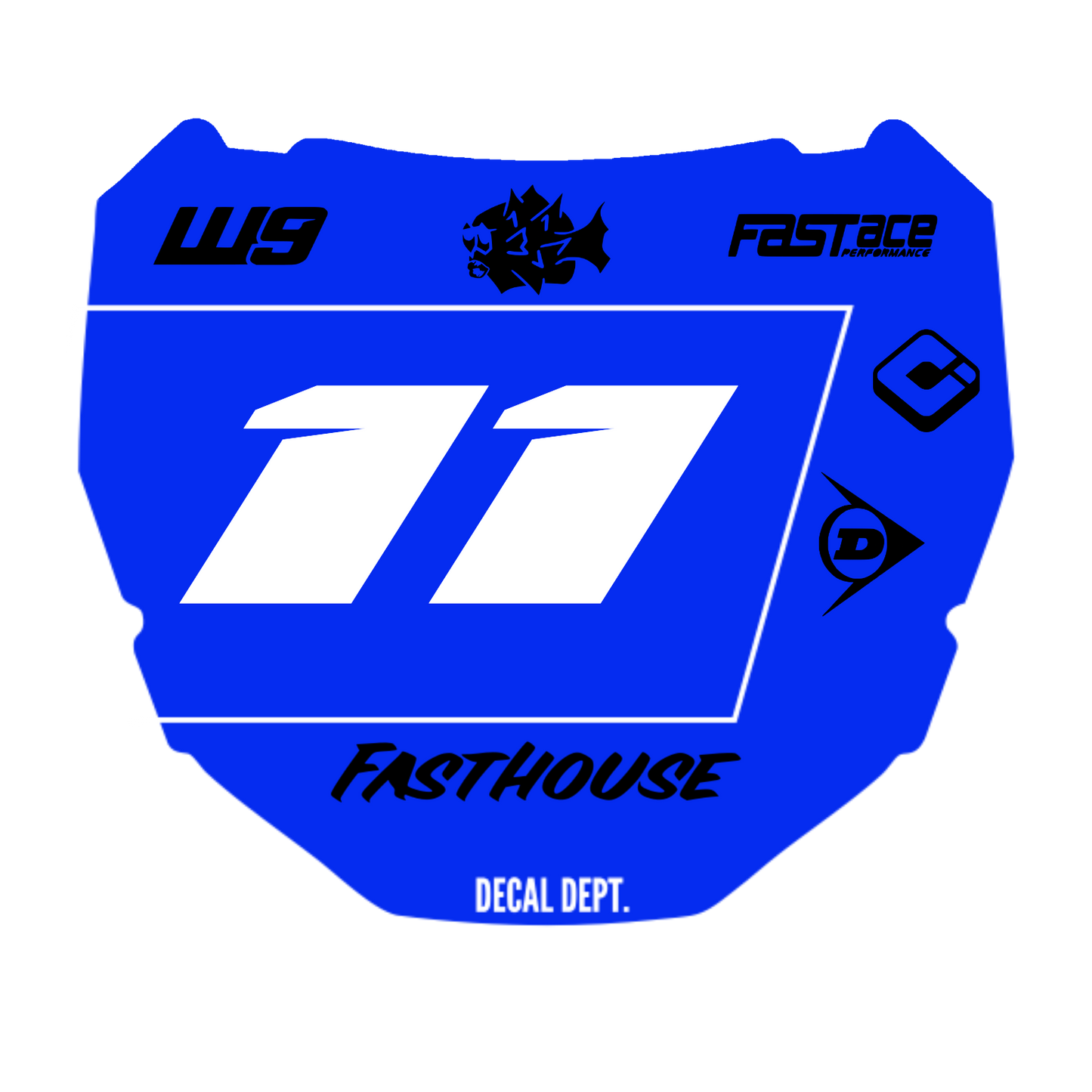 ODI Plate Decal