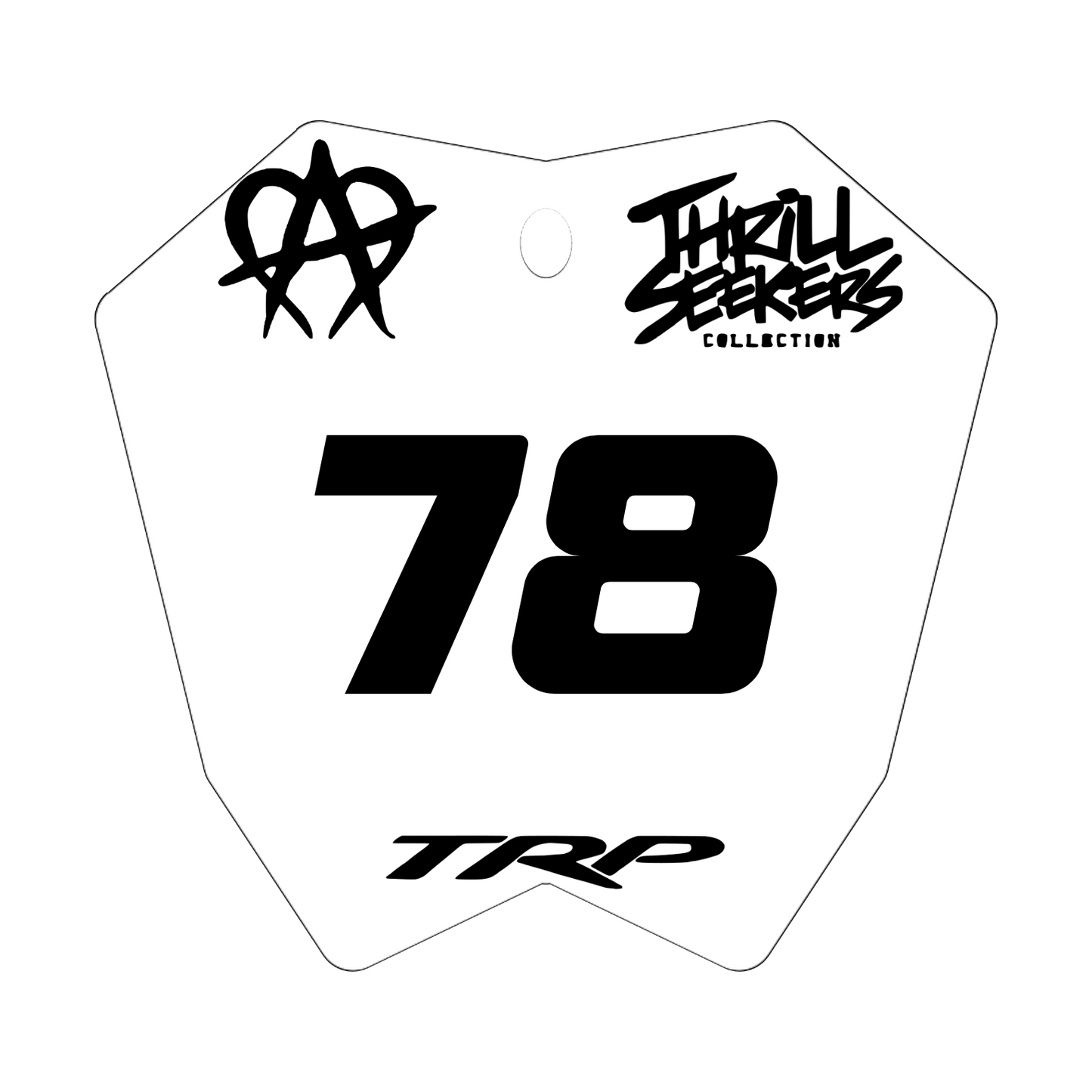RTR Plate Decal