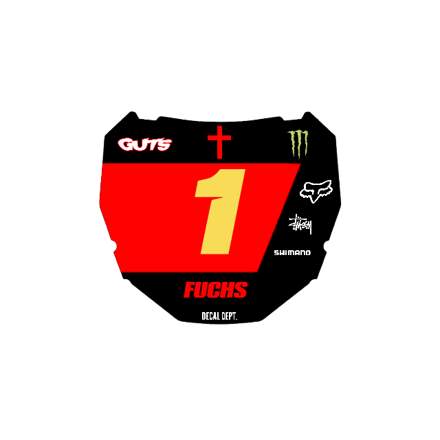 ODI Plate Decal