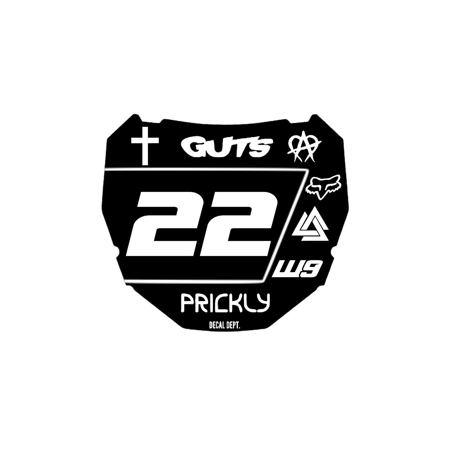 ODI Plate Decal