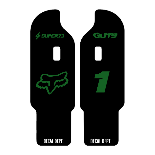 DNM Fork Guard Decal