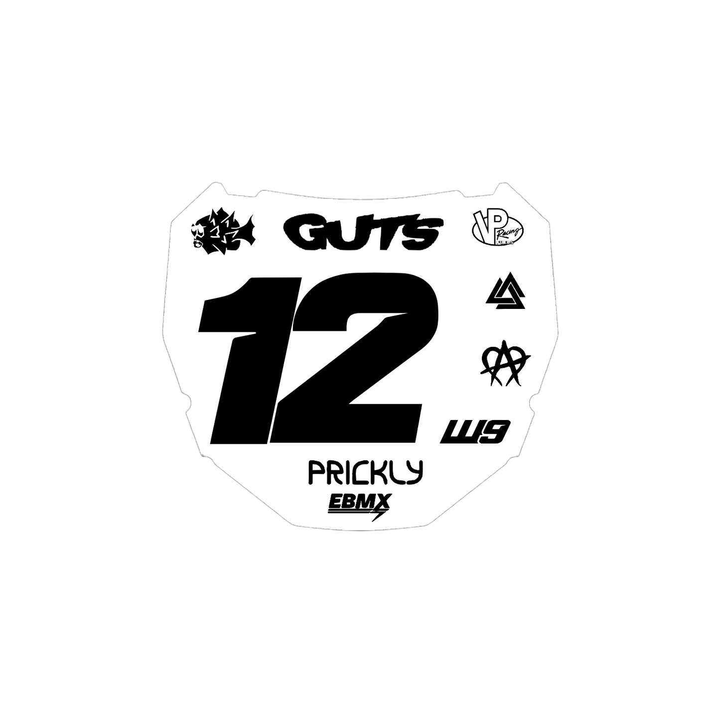 ODI Plate Decal