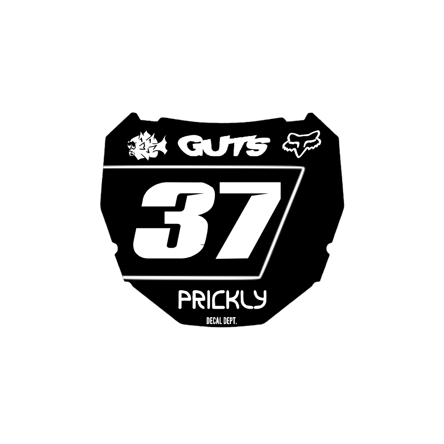 ODI Plate Decal