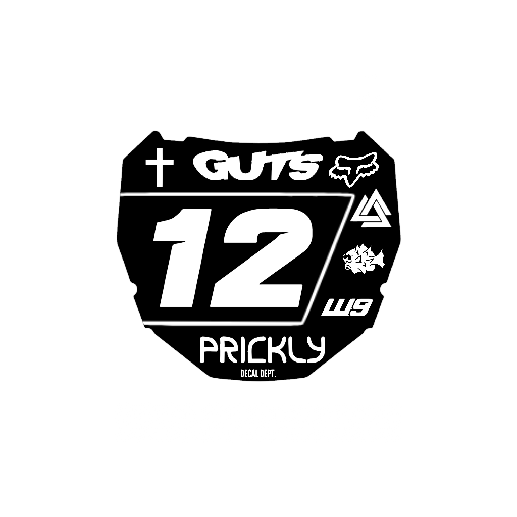 ODI Plate Decal