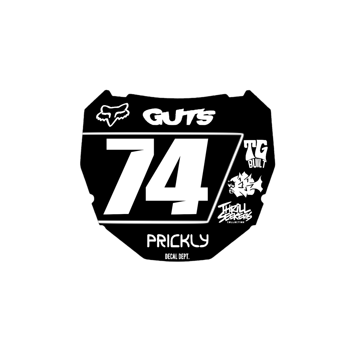 ODI Plate Decal