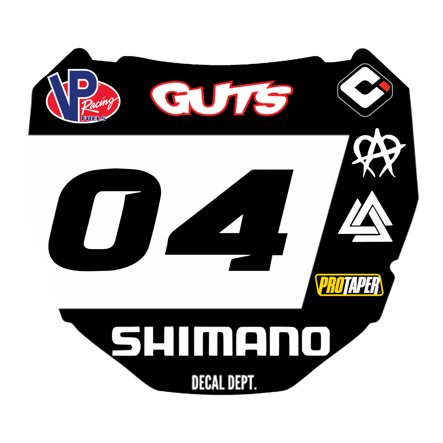 ODI Plate Decal