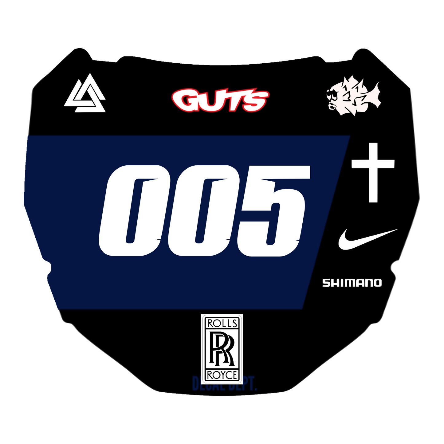 ODI Plate Decal