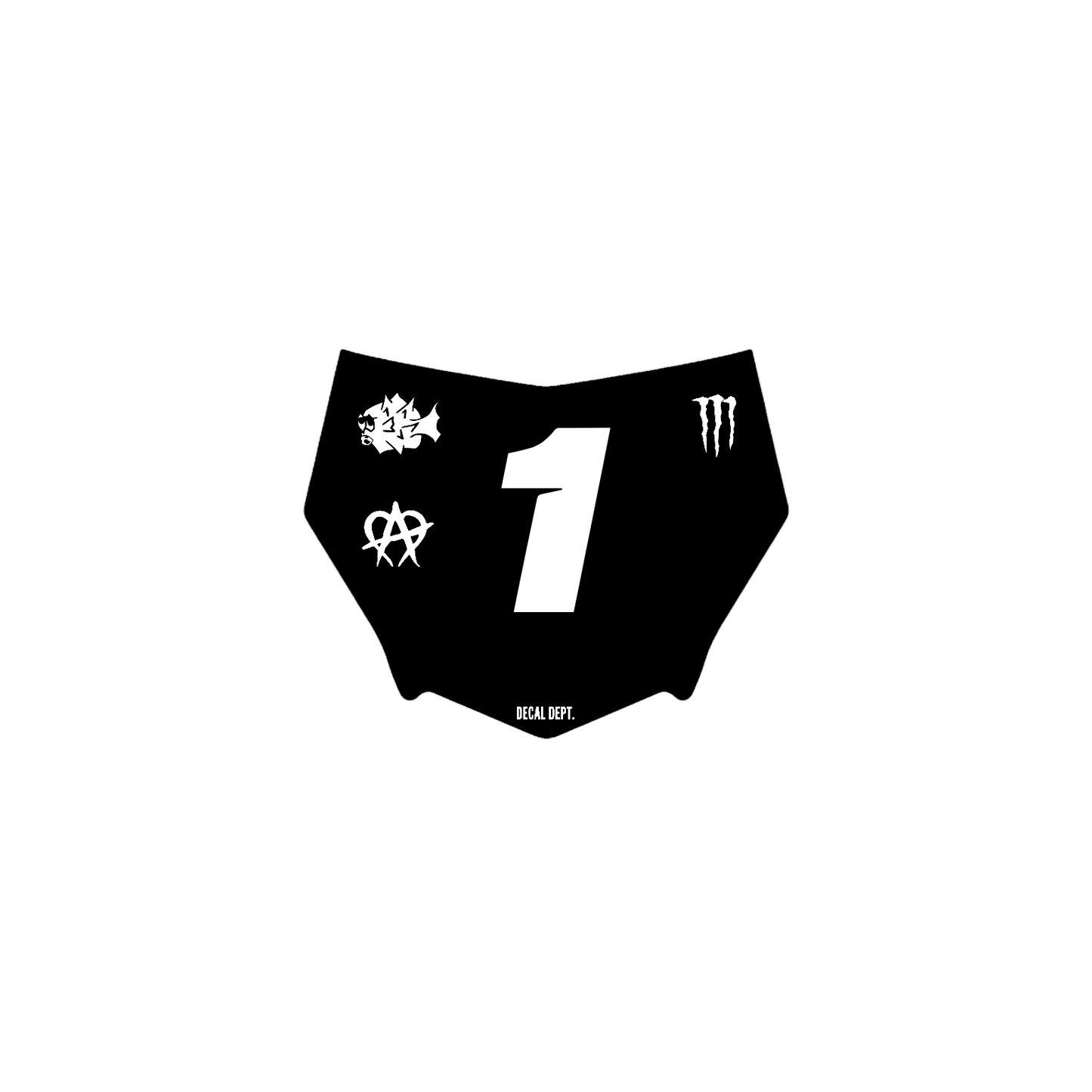 Motocutz Plate Decal