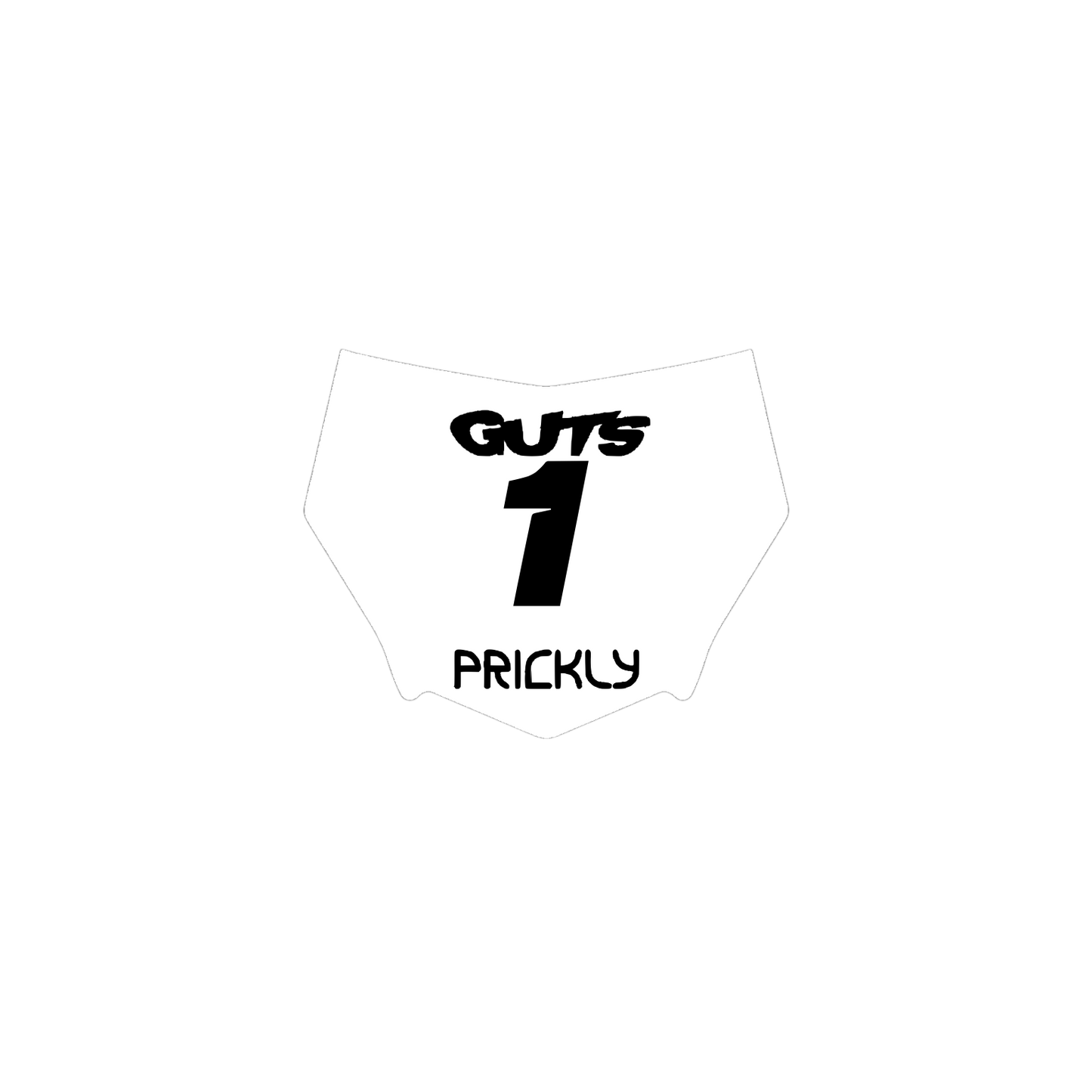 Motocutz Plate Decal